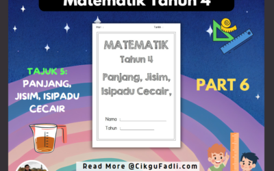 Latihan Matematik Tahun 4 Panjang, Jisim, Isipadu Cecair (Part 6)