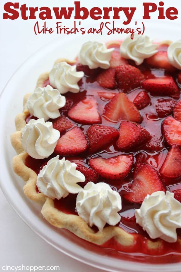 Easy Strawberry Pie 1