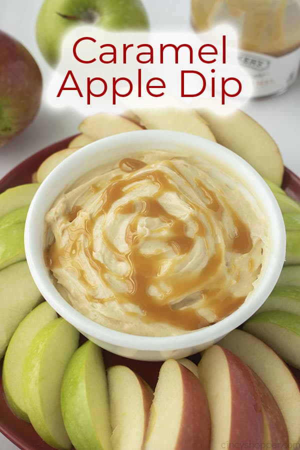 Text on image Caramel Apple Dip