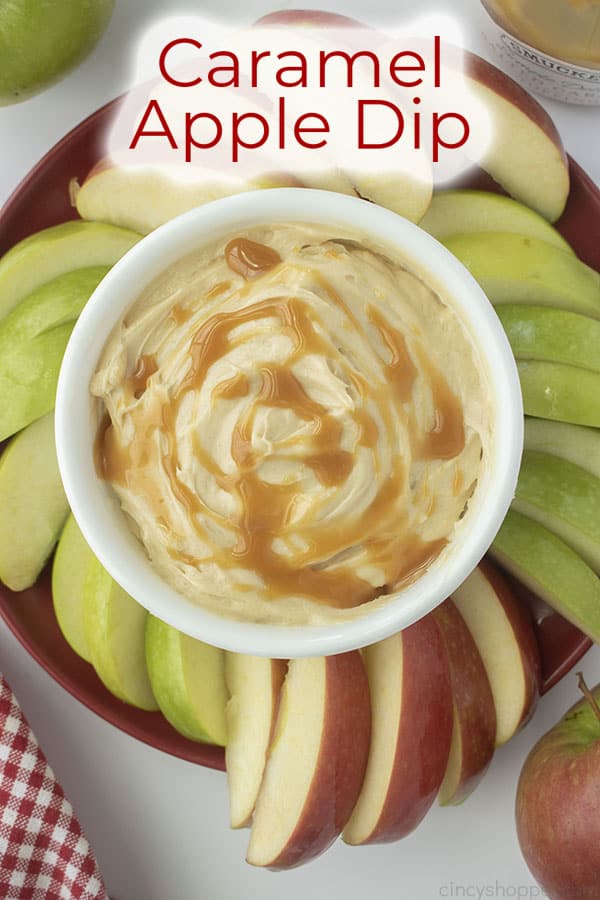 Text on image Caramel Apple Dip