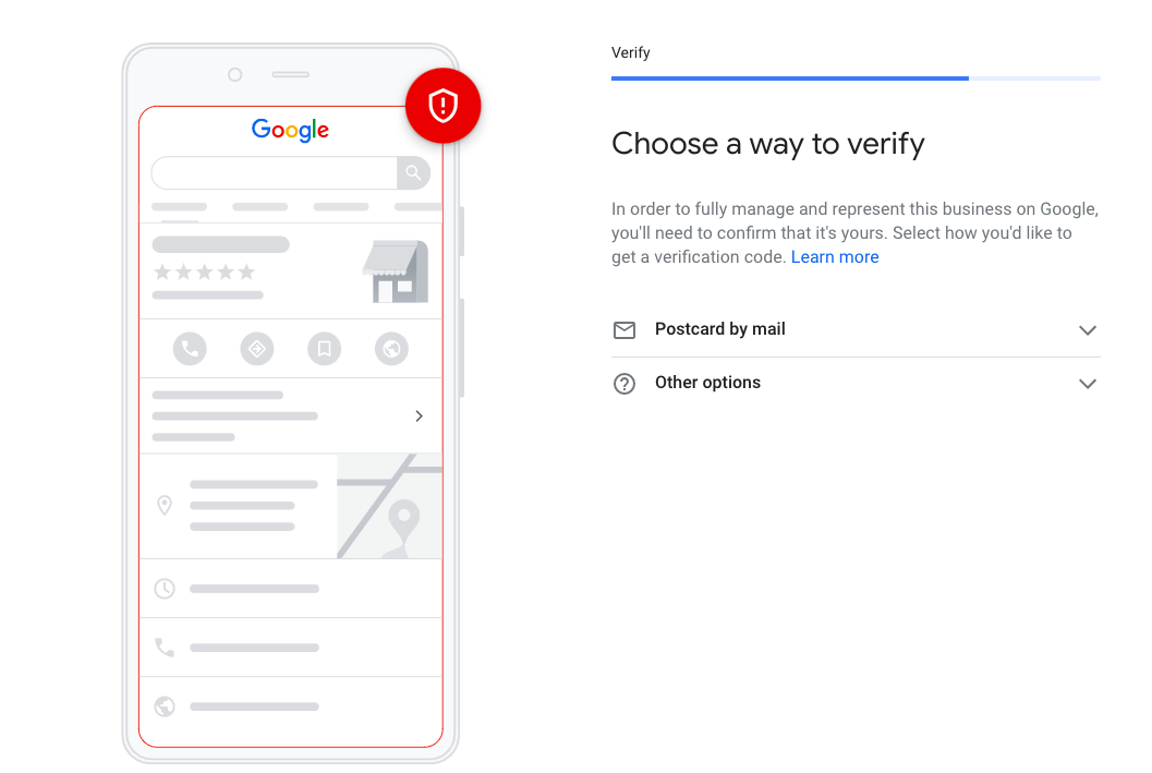 Verify Google Business Profile