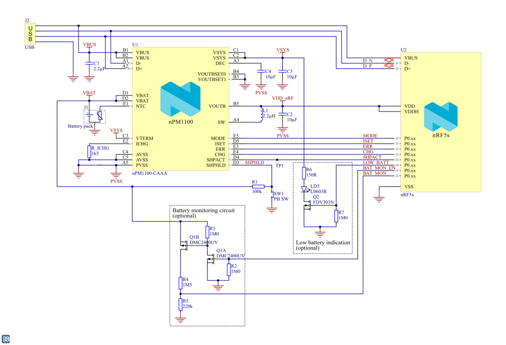 Nordic-Semiconductor-nPM1100-Power-Management-IC-PMIC-Reference-Schematic-2