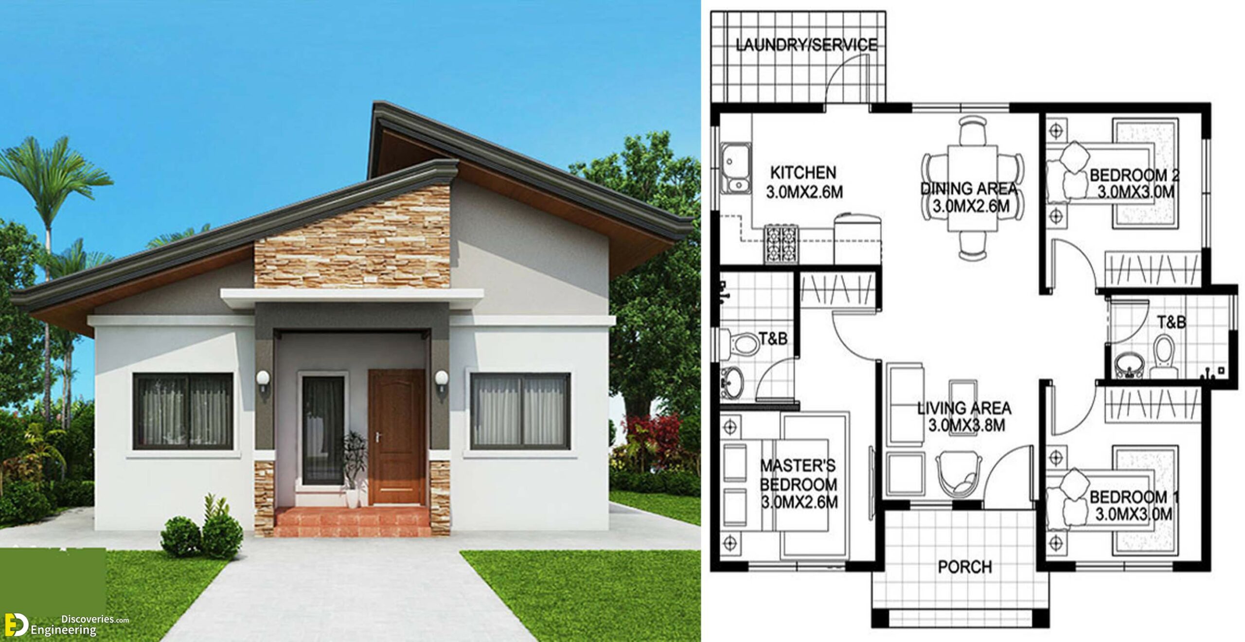 Beautiful Bungalow House Design Ideas Engineering Discoveries - Reverasite