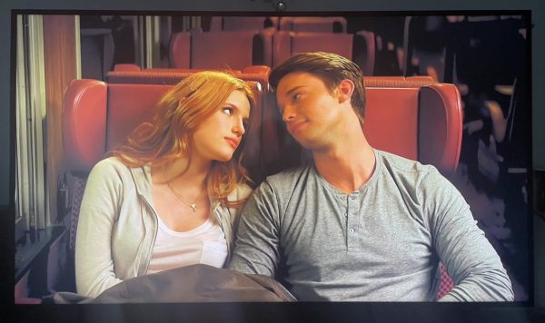 Katie and Charlie in one of the scenes in the movie. 