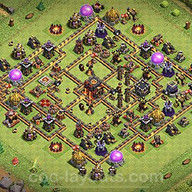 Anti Everything TH10 Base Plan with Link, Copy Town Hall 10 Design, #70