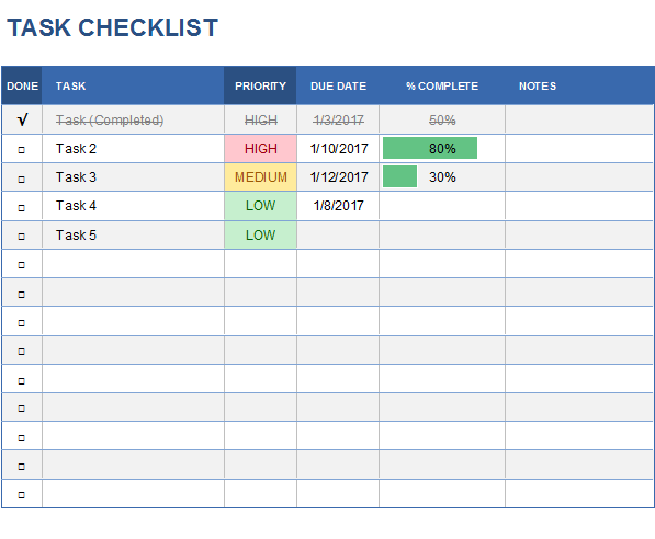 Task Management Template Free Template In Excel – NBKomputer