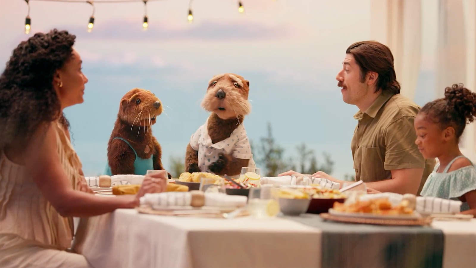 Jim Henson's Puppet Sea Otters Promote Shrimp Brand for Picky Eaters