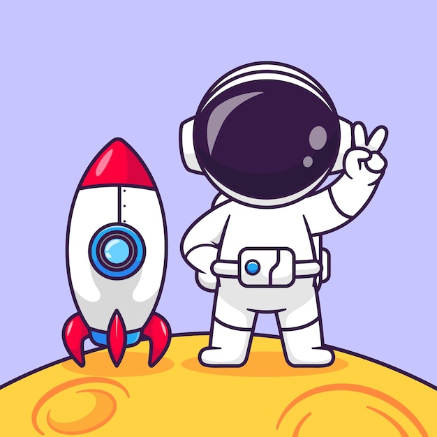 astronauts vector - Clip Art Library