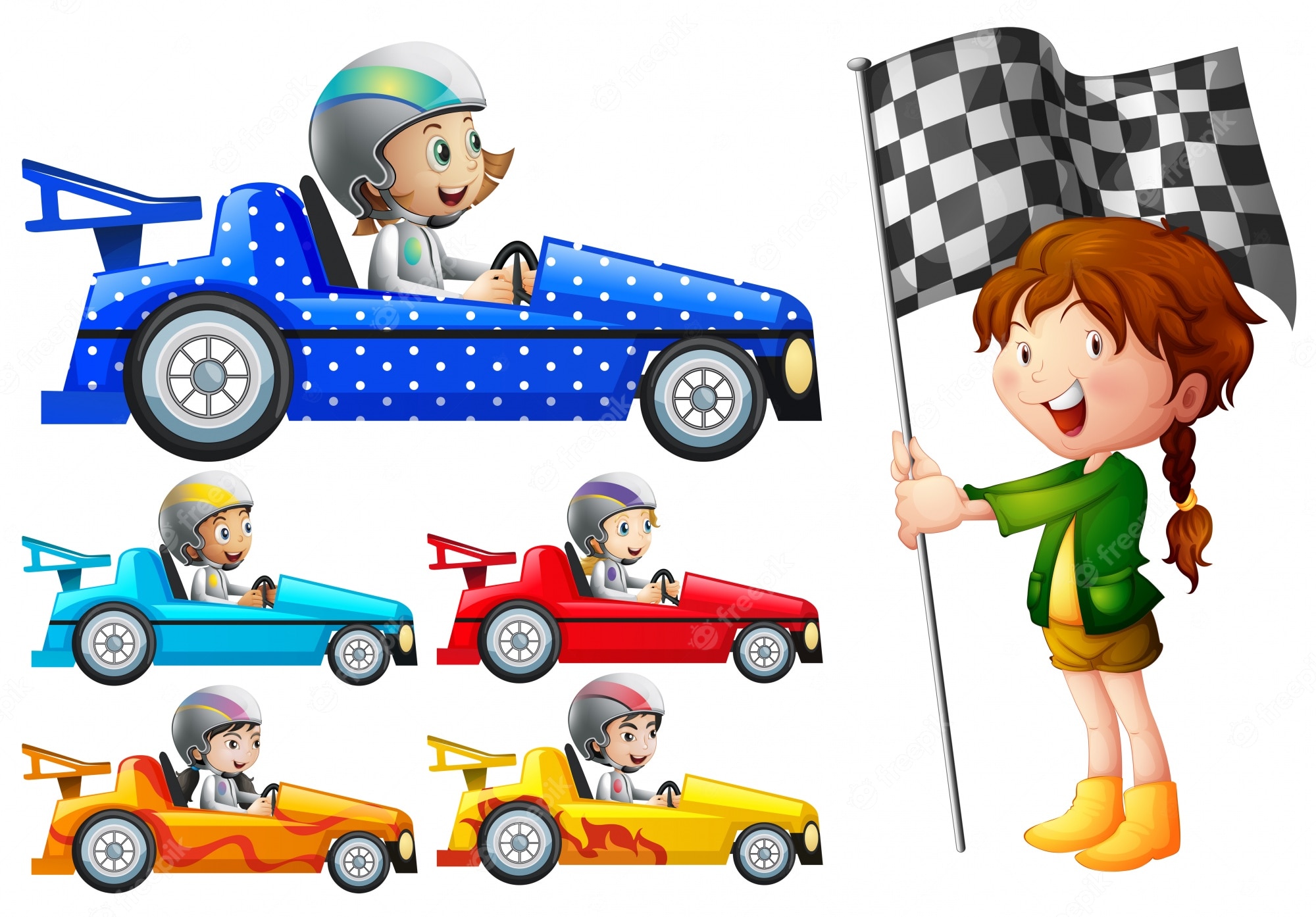 4,800+ Race Car Illustrations, Royalty-Free Vector Graphics & Clip ...