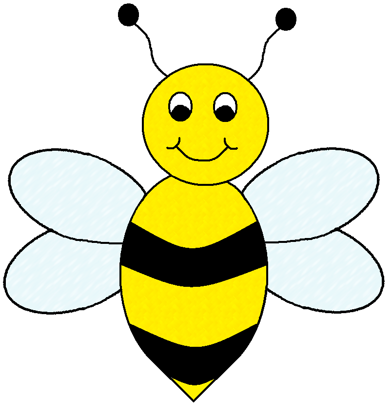 Cute Bumble Bee Clip Art