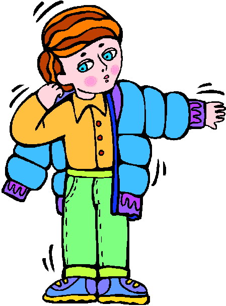 Put On Clothes Clipart