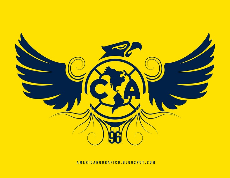 aguilas del america vector - Clip Art Library