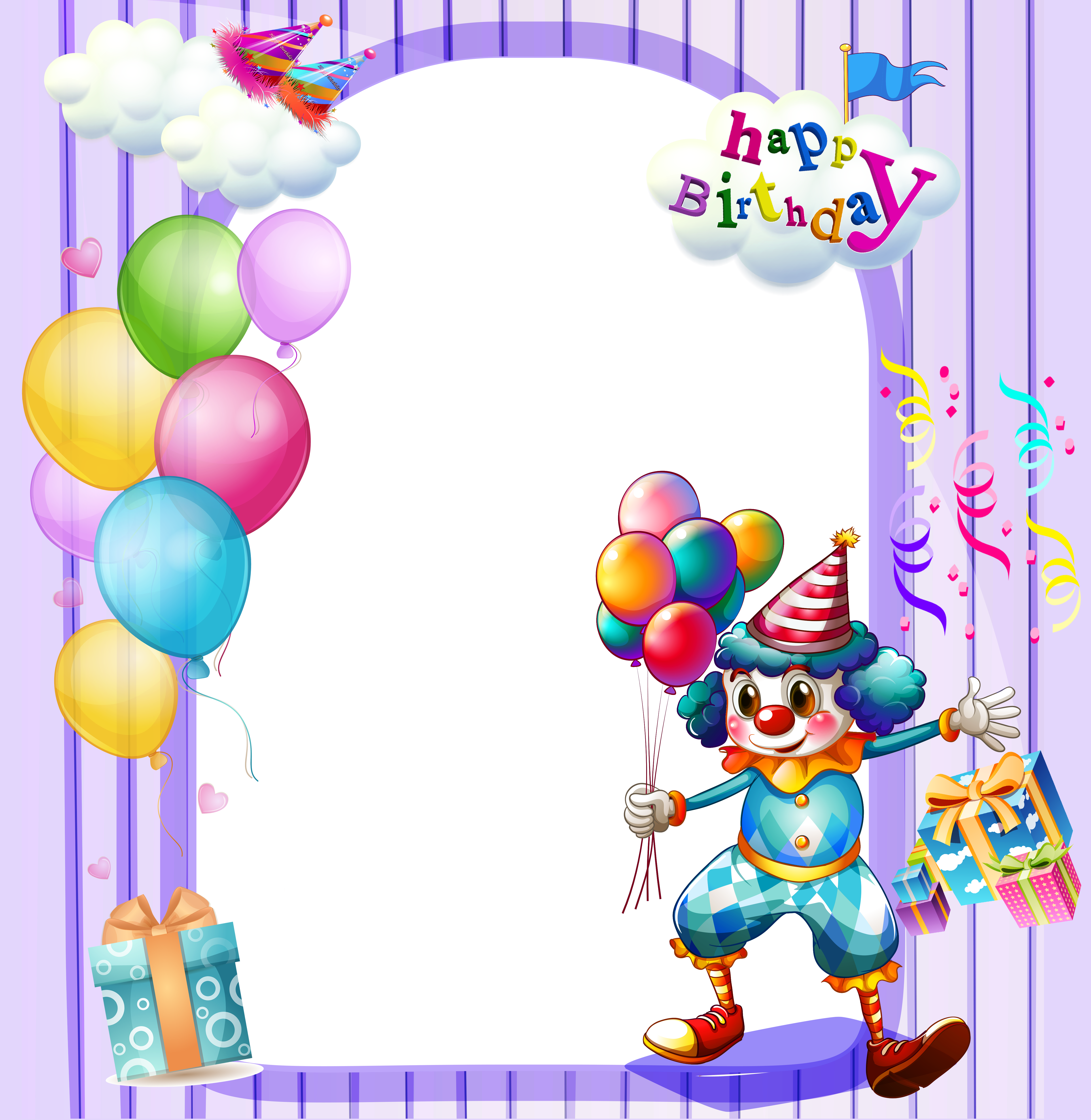 Birthday Party Borders And Frames