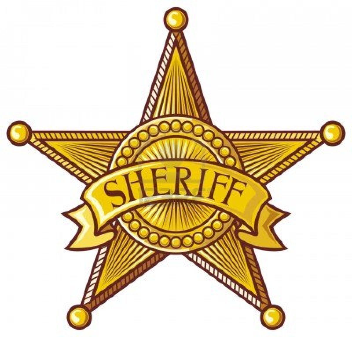 Free Sheriff Badge Silhouette, Download Free Sheriff Badge Silhouette ...