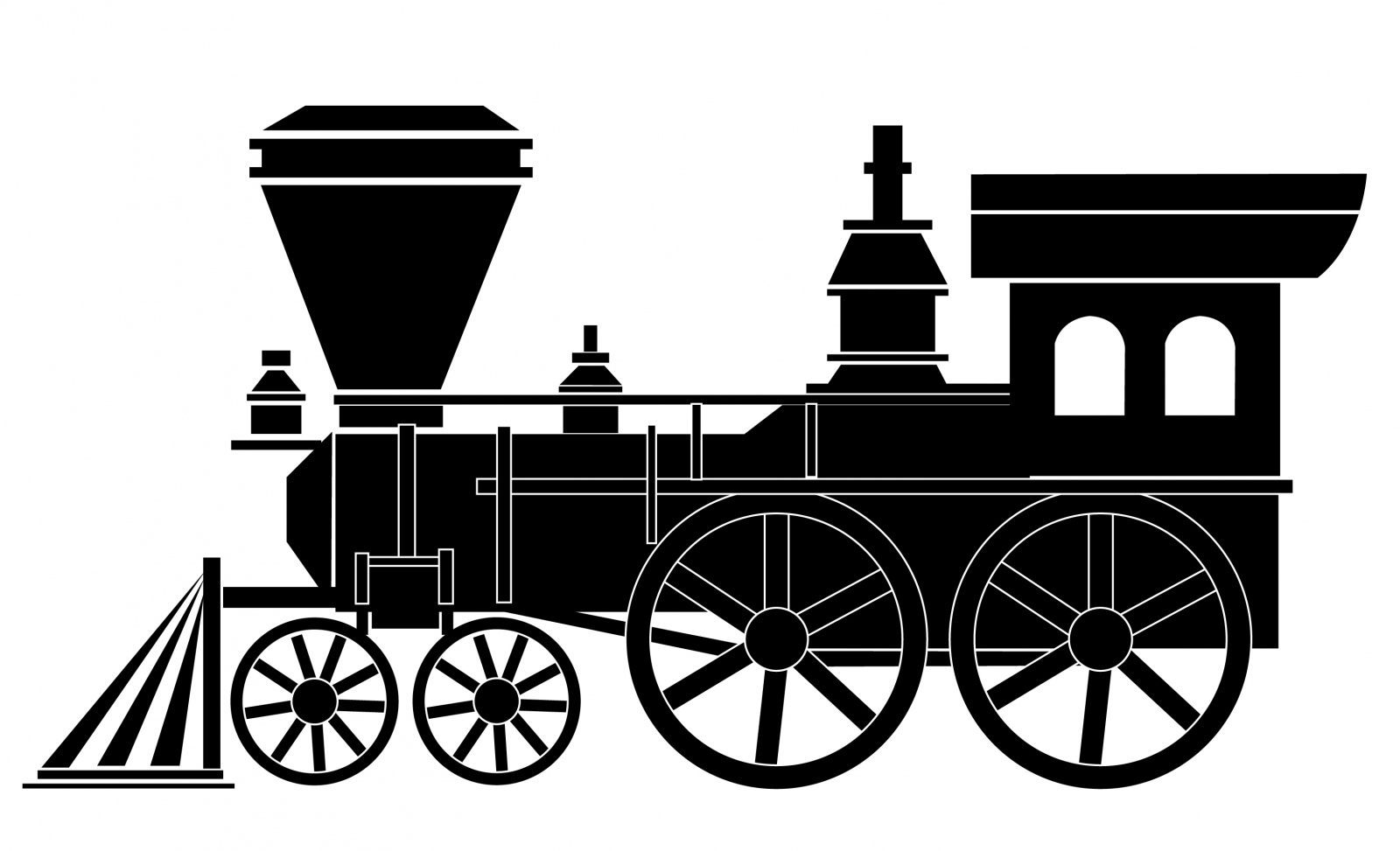 0 Result Images of Train Clipart Black And White Vector - PNG Image ...