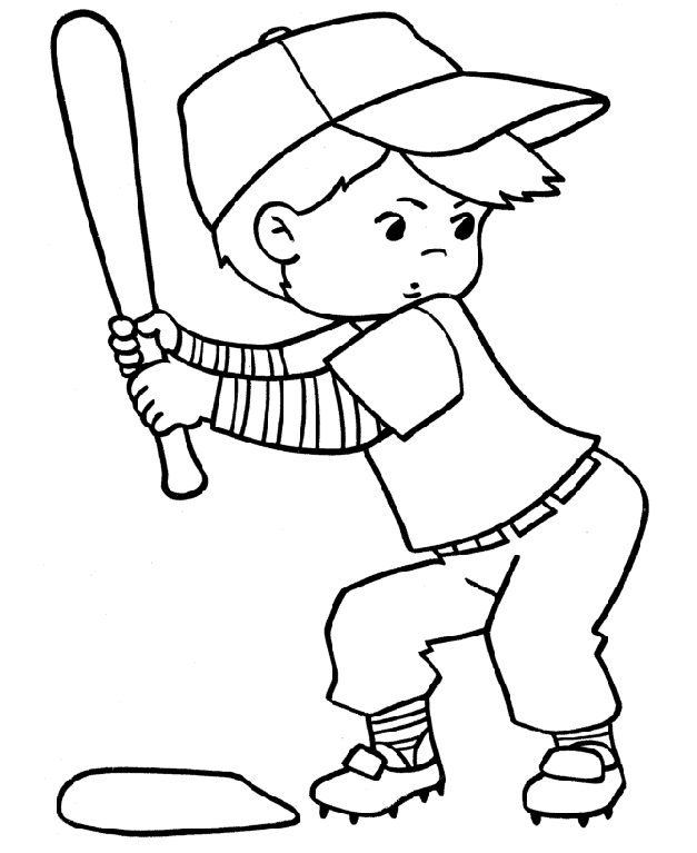 Sports Coloring Pages For Preschool Coloring Pages