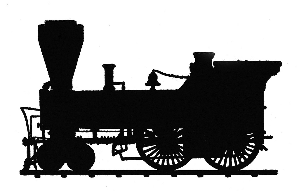 Images For Steam Locomotive Silhouette Train Art Trai - vrogue.co