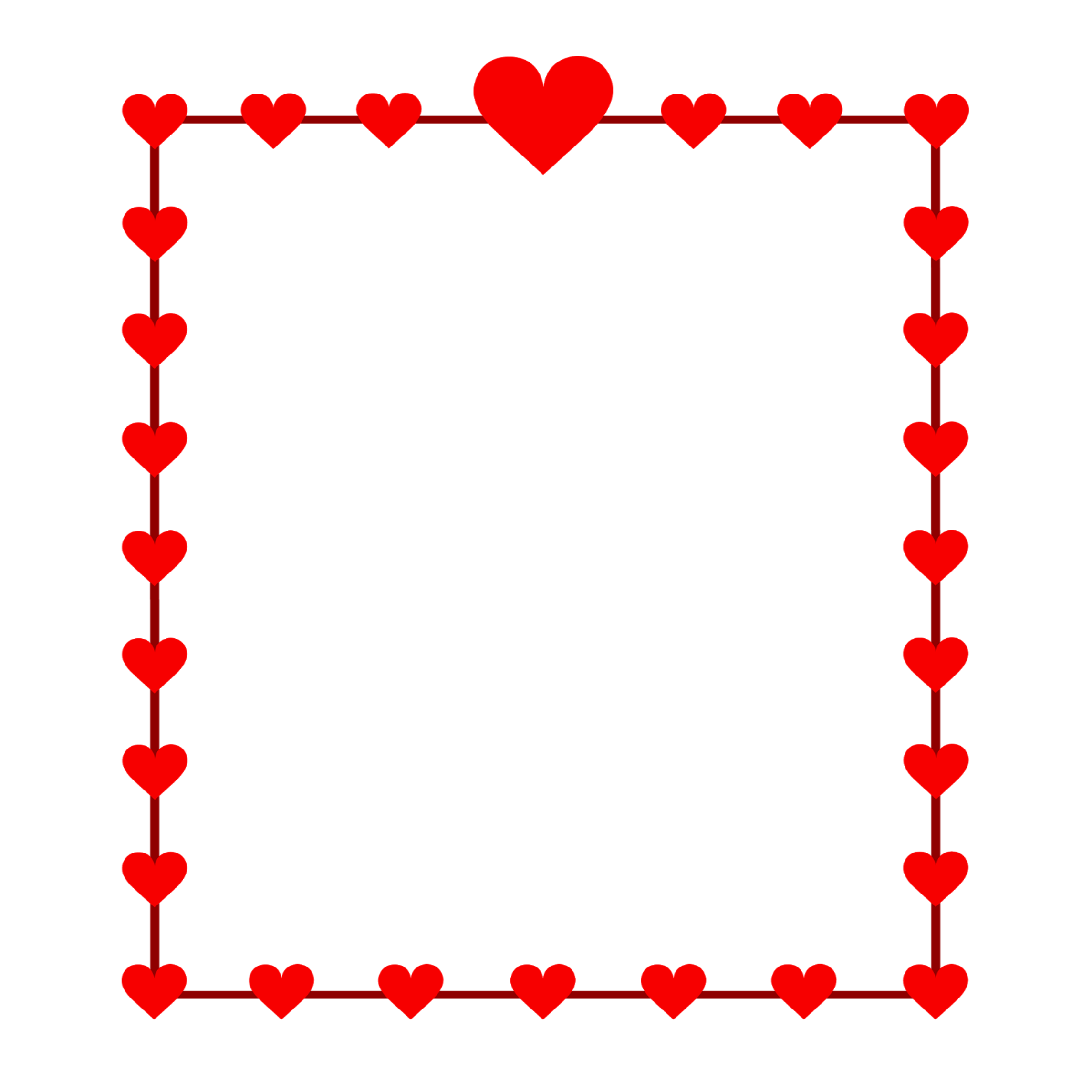 Square Heart Clip Art at Genharperblog Blog