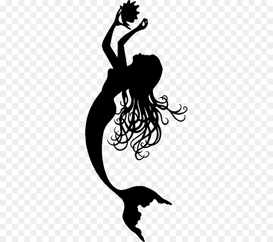 Free Mermaid Clipart Silhouette, Download Free Mermaid Clipart ...