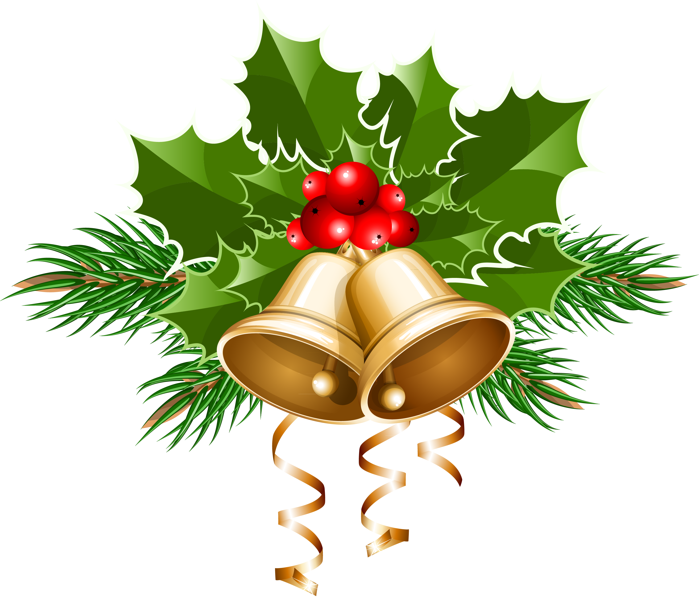 Christmas Jingle Bells Clip art - christmas png download - 2965*2558 ...