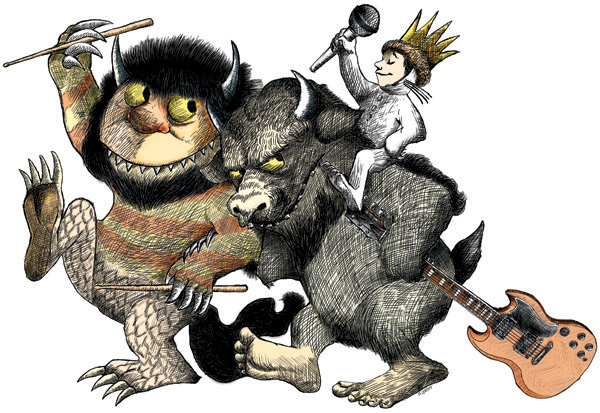 Where The Wild Things Are Monsters Drawing