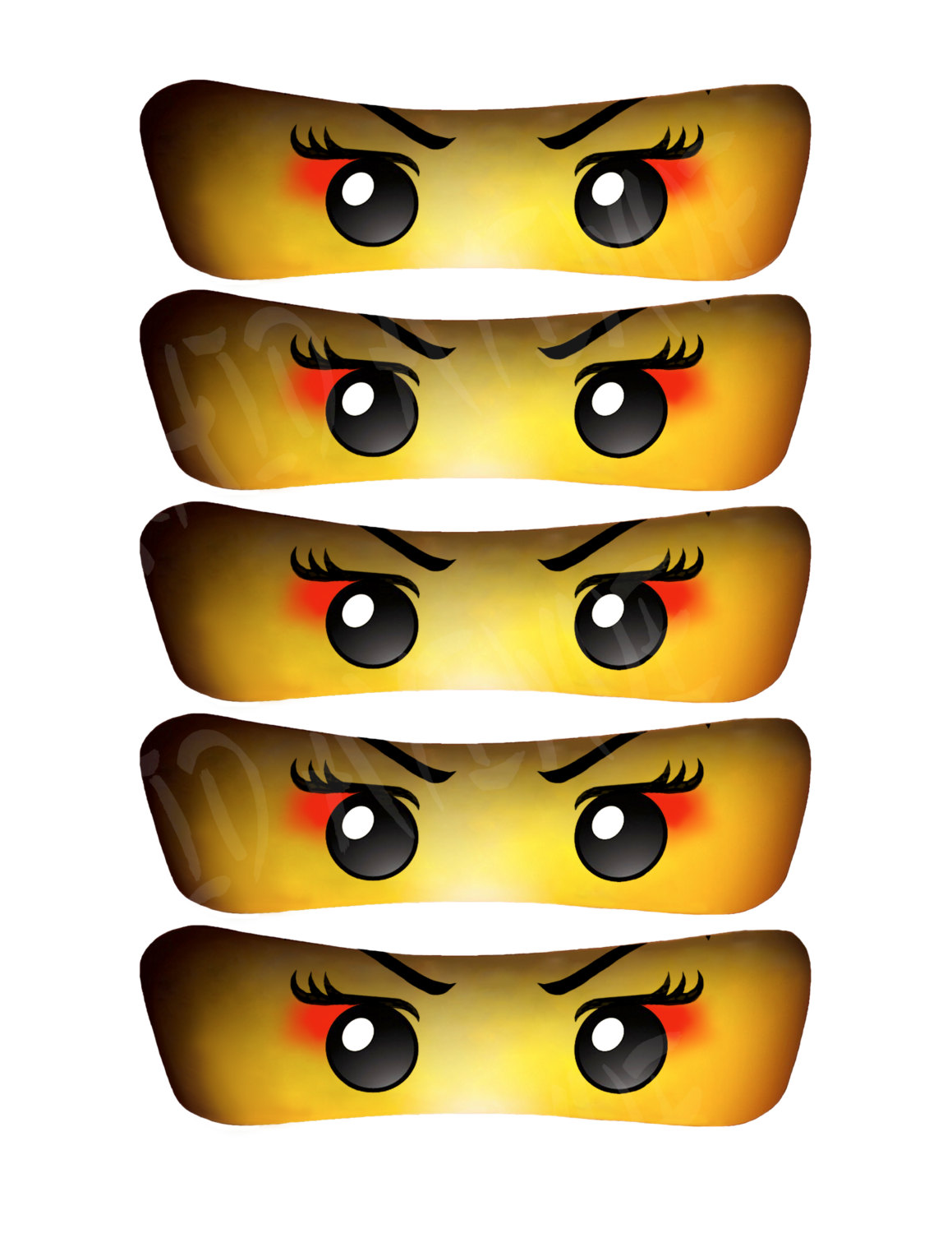 Ninjago Eye Printables