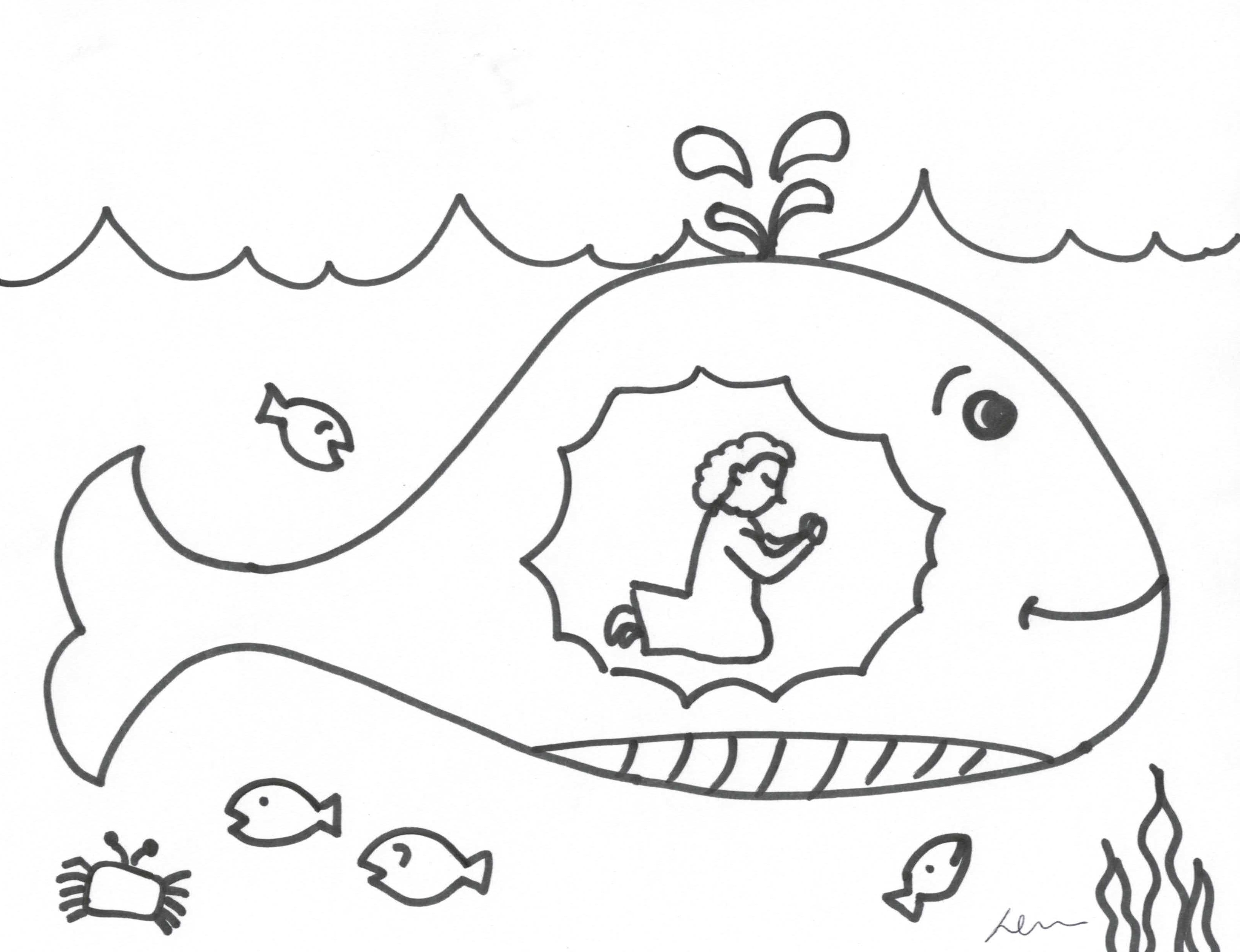 Jonah In The Whale Clip Art