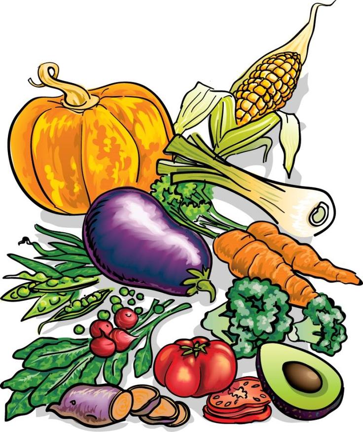 fruit and vegetables clipart - Clip Art Library