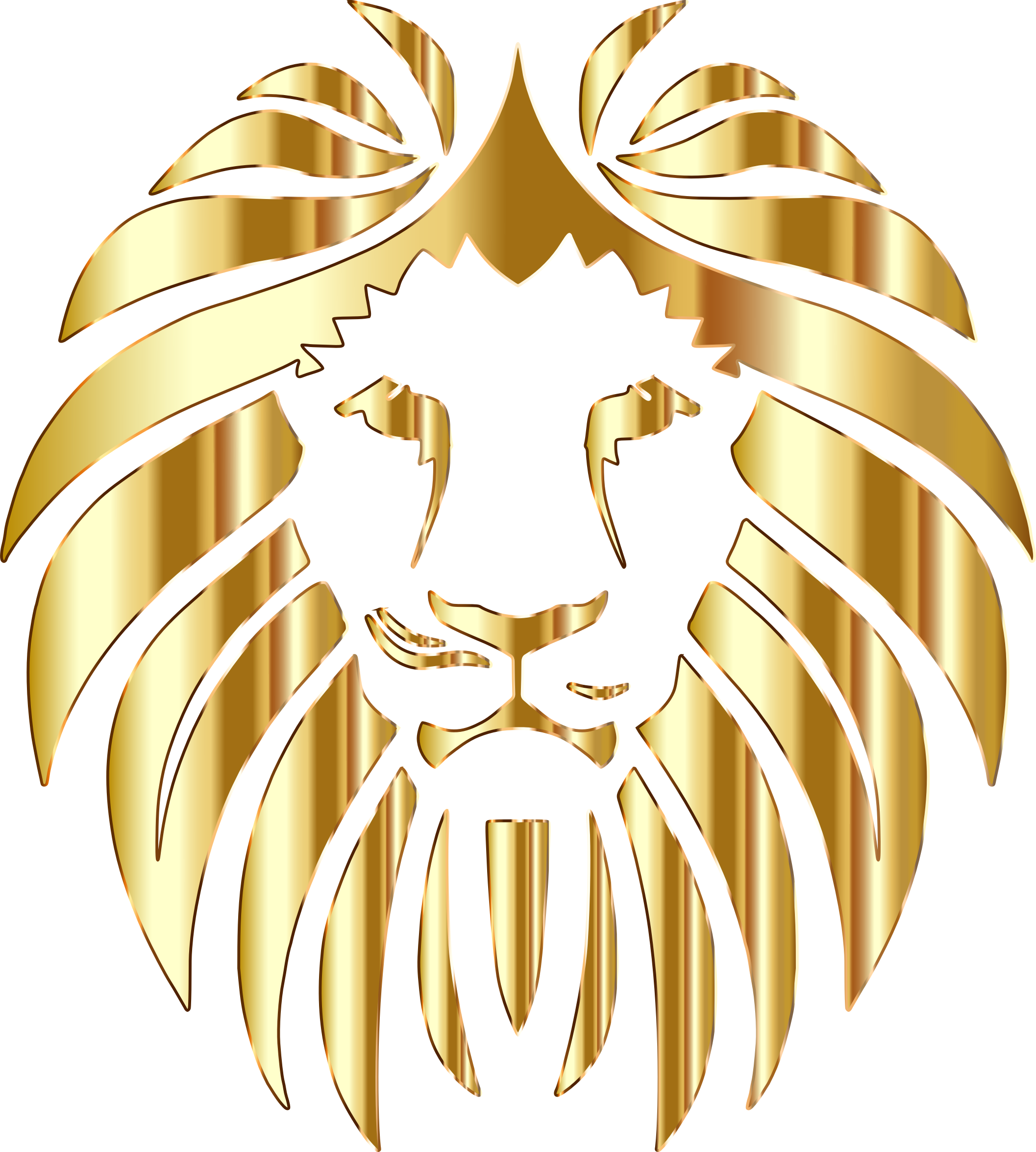 Collection 100+ Pictures Black And Gold Lion Wall Art Updated 10/2023