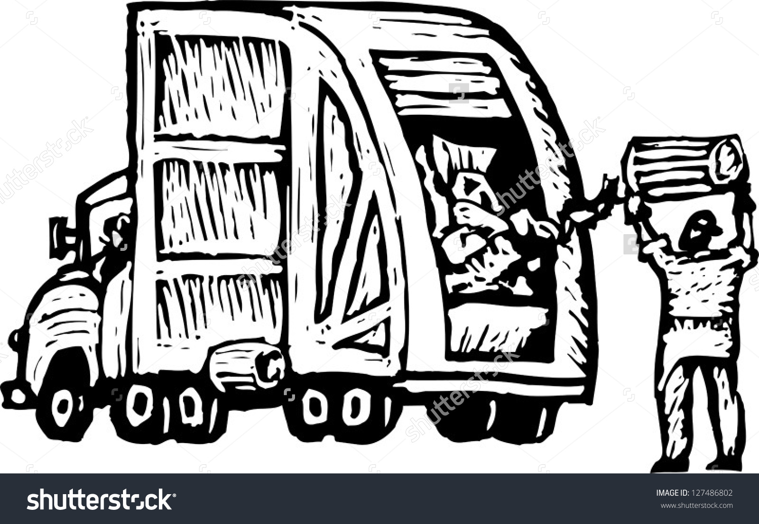 Garbage Truck Clip Art