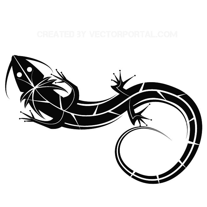 Lizard - Clip Art Library