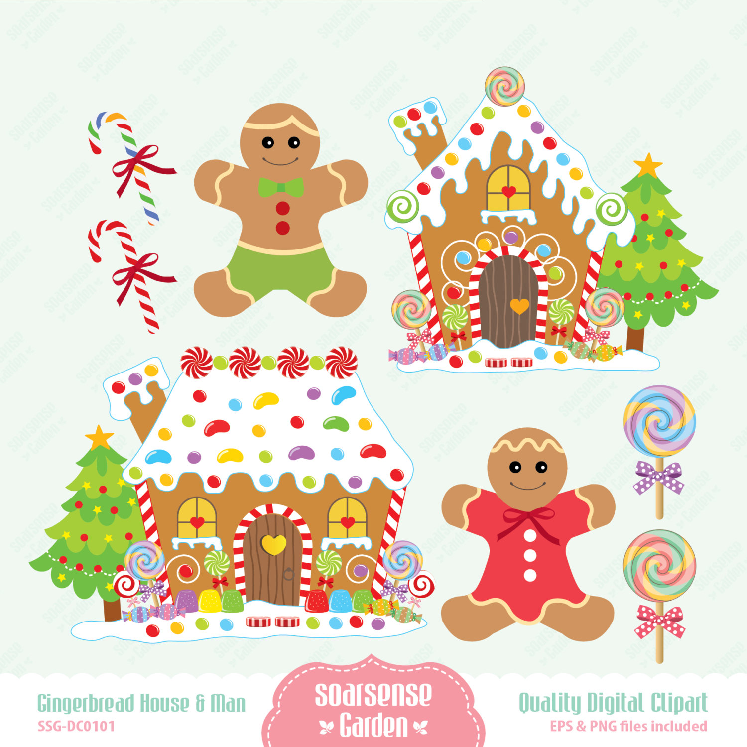 Free Christmas Gingerbread Cliparts, Download Free Christmas ...