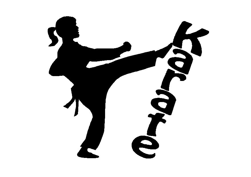 silhouette kid karate png - Clip Art Library