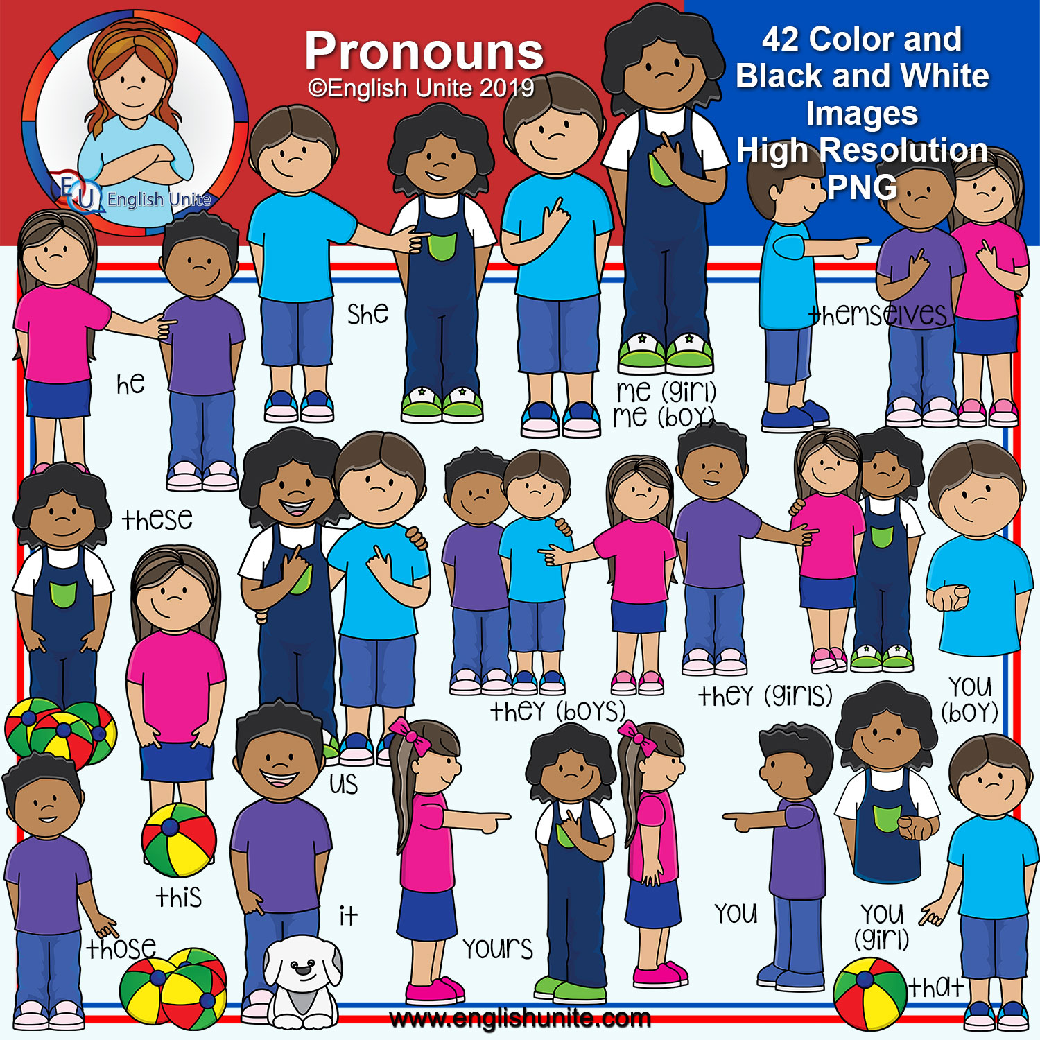 pronouns clipart - Clip Art Library