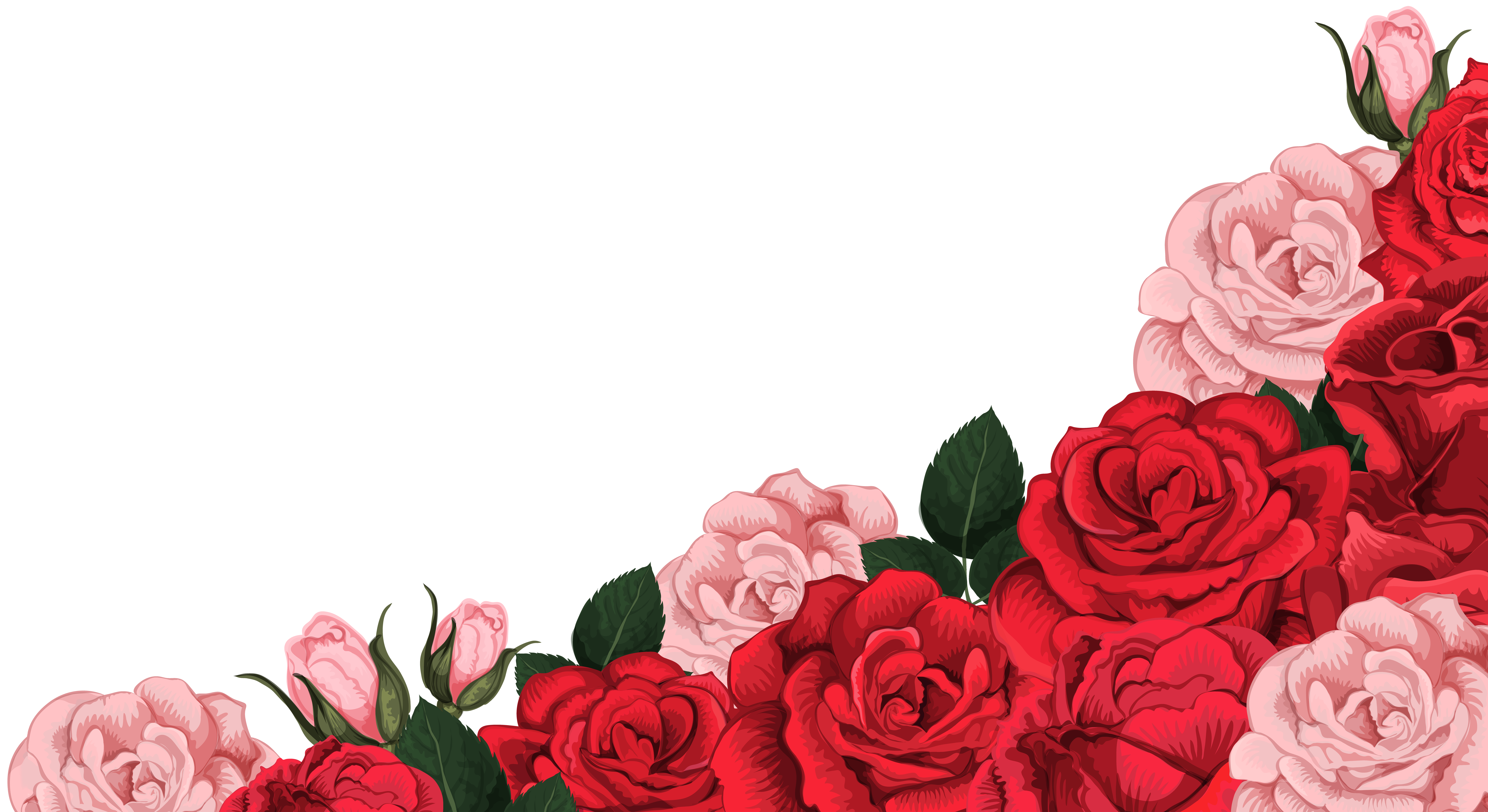 View Corner Border Clipart Flowers Pics | Hot Sex Picture