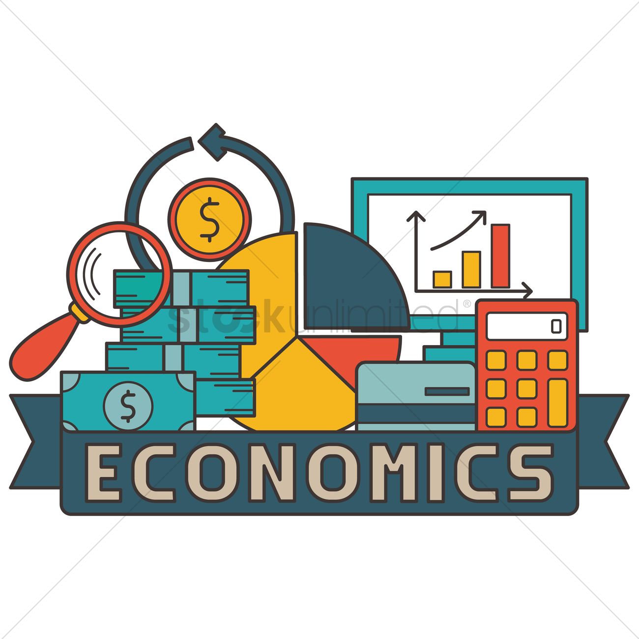 Economy Graph Clipart