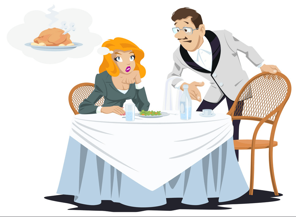 In Restaurant clipart