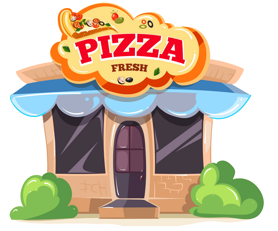 Pizza Restaurant clipart transparent