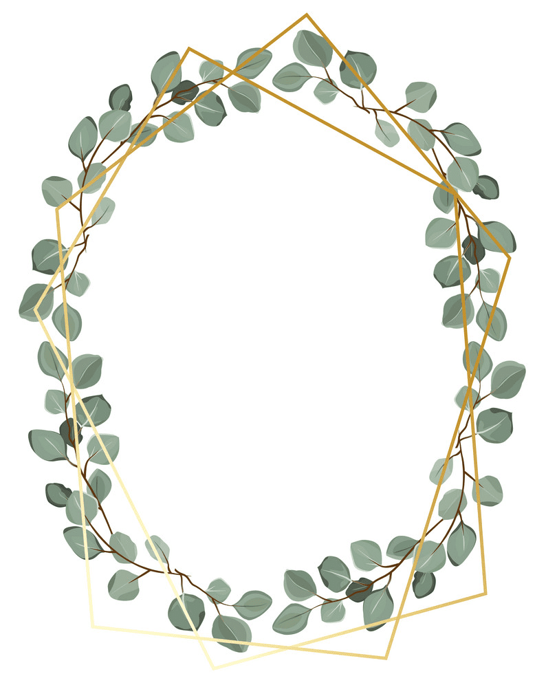 Eucalyptus Wreath clipart 5