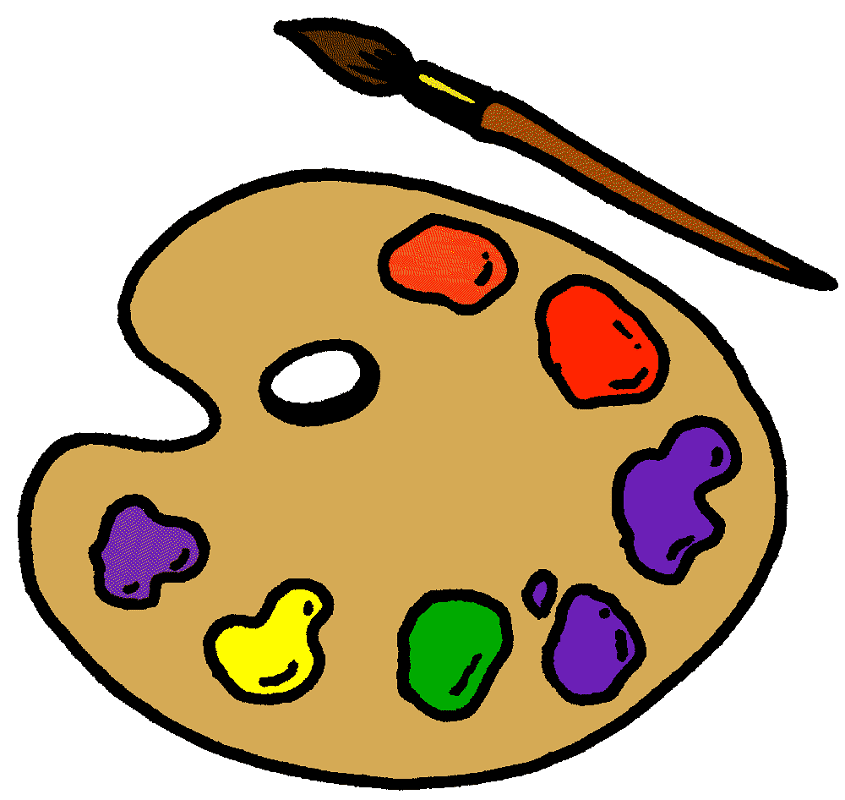 Paint Palette Clipart