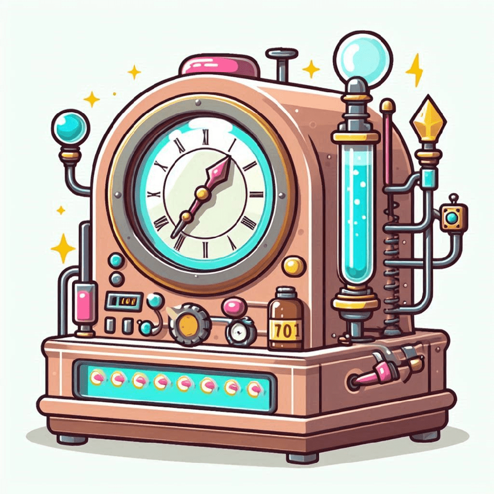 Time Machine Clipart