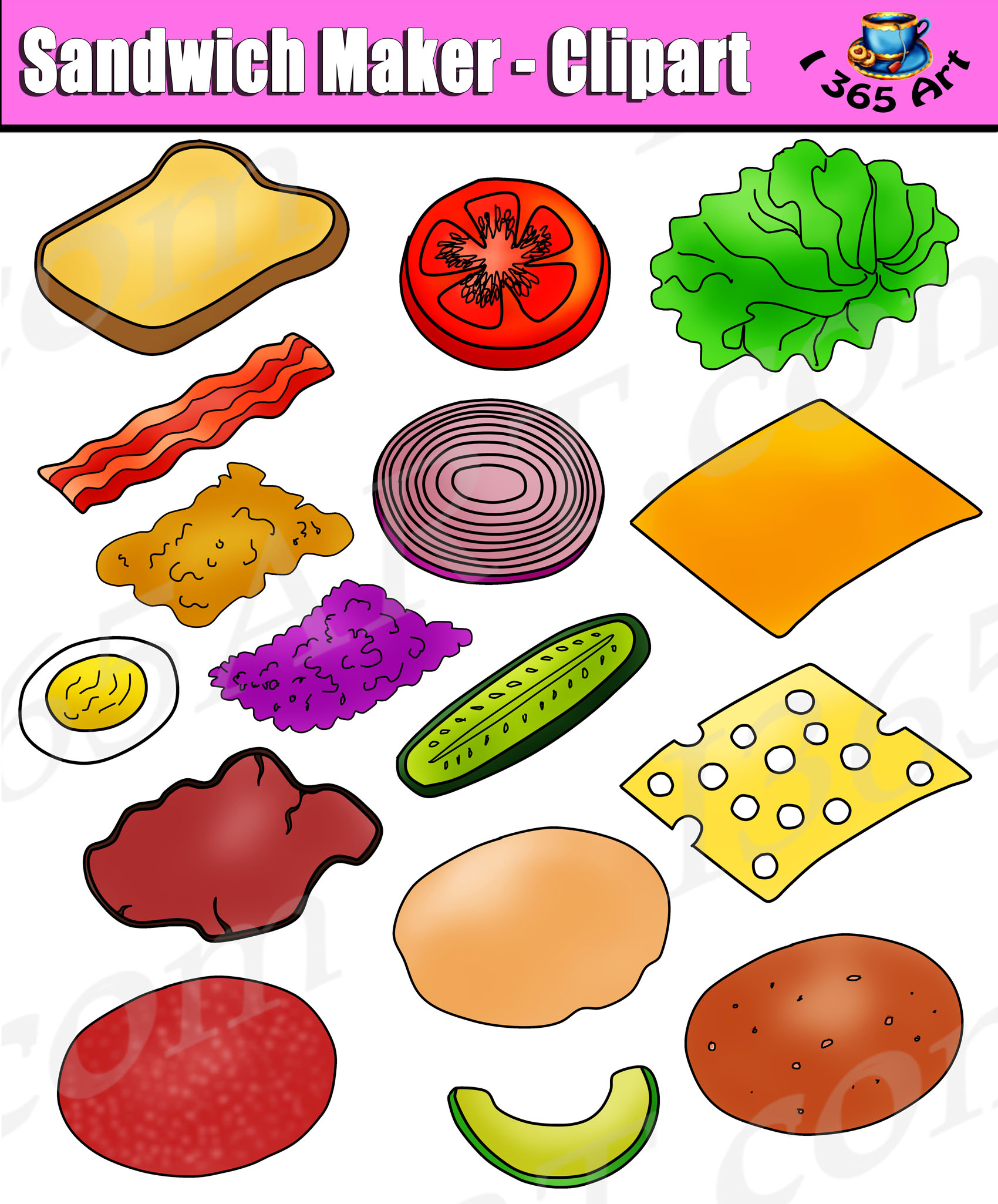 Sandwich Clip Art