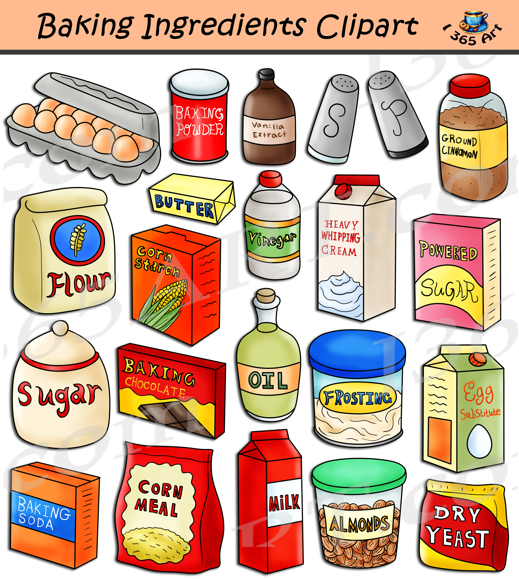 Baking Clipart