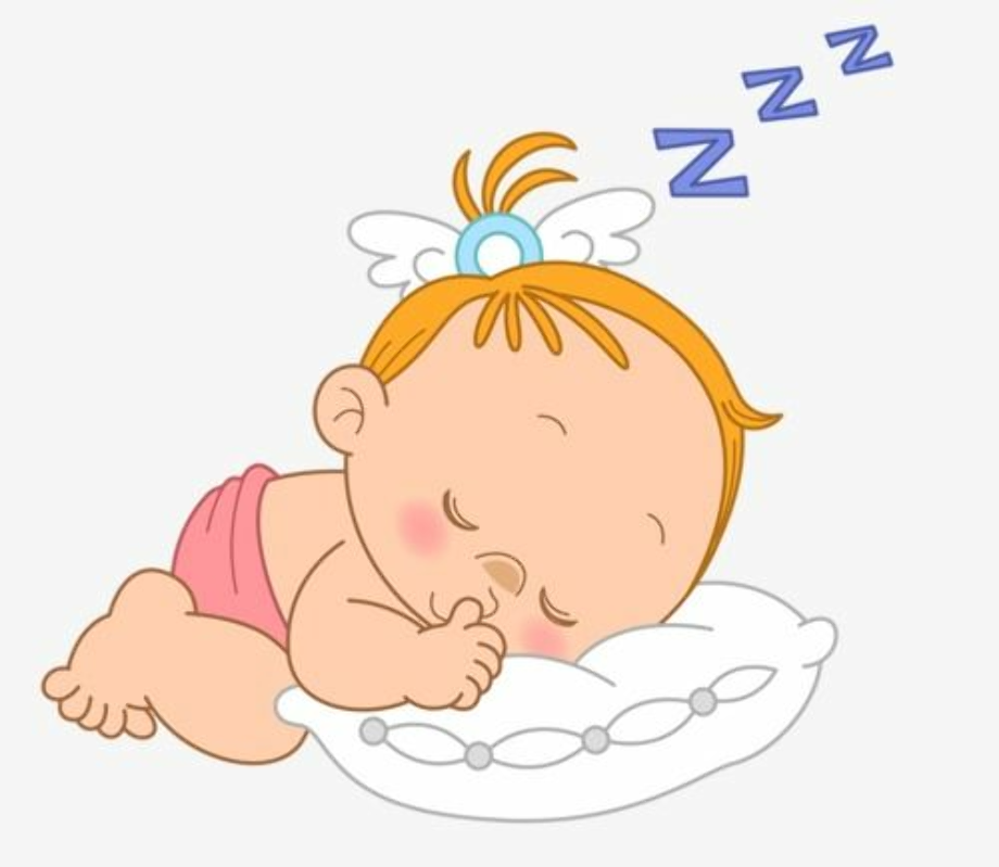 Sleepy Baby Cartoon