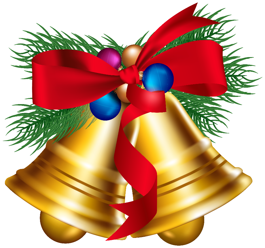 Download High Quality clipart christmas bells Transparent PNG Images ...