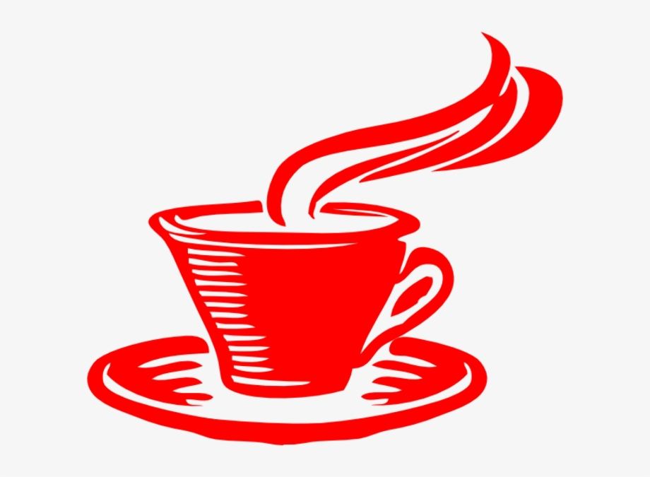 Coffee cup red