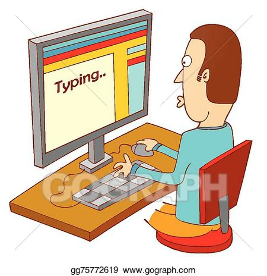 Computer typing