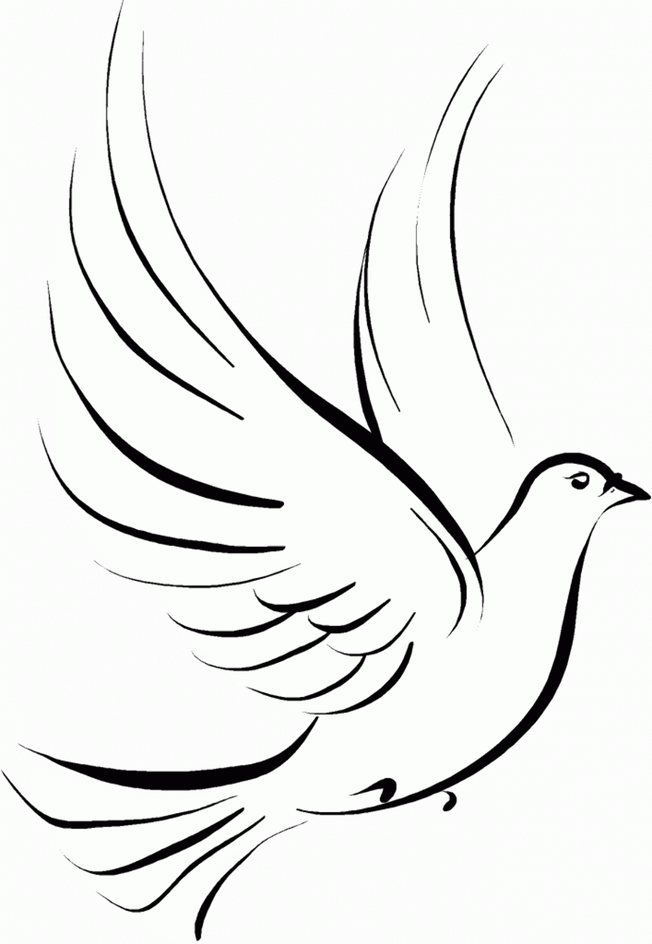 Holy Spirit Dove SVG