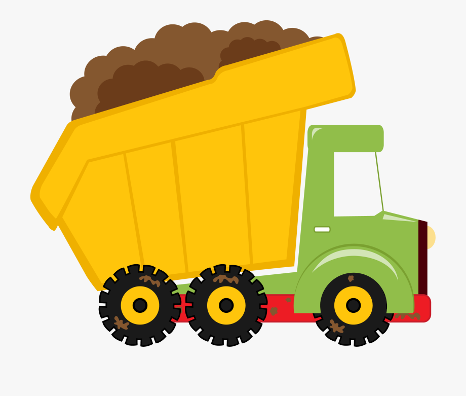 Dump truck dumping