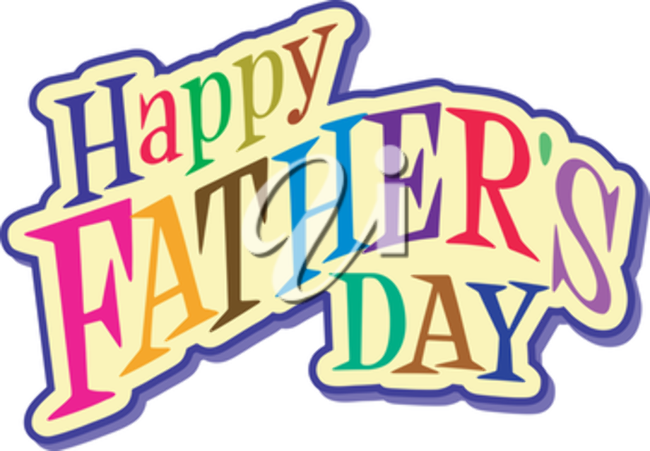 Happy Father's Day Banner Clip Art